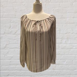 WHBM Women’s Long Sleeve Blouse Sz 4